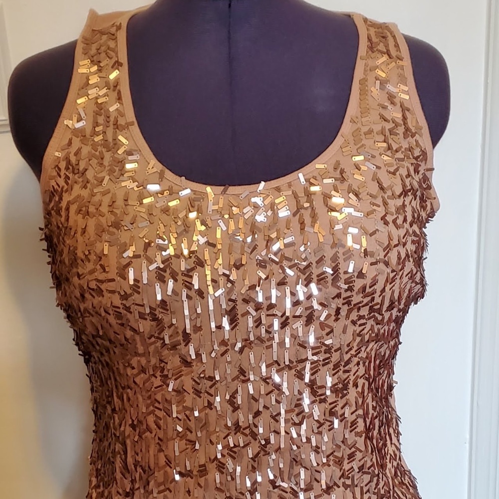 Sequin Tank Top